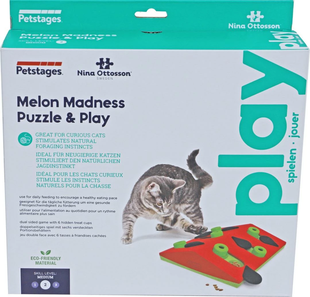 Nina Ottosson Puzzle & Play Melon Madness 2 Nina Ottosson Puzzle & Play Melon Madness - Afbeelding 2