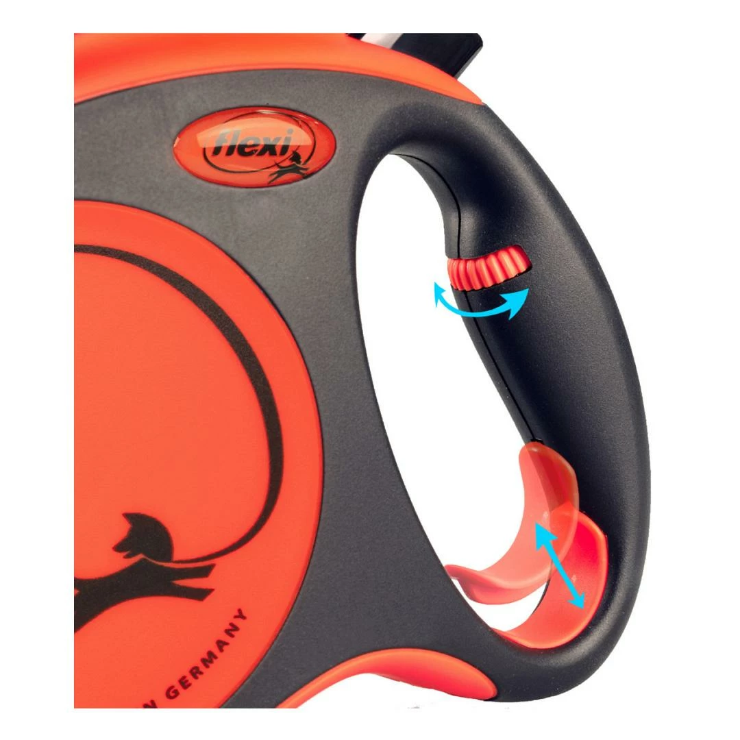 Flexi Rollijn Xtreme Tape Orange L: 8 Mtr 2 Flexi Rollijn Xtreme Tape Orange L: 8 Mtr - Afbeelding 2