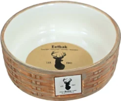 Boony Est. 1941 Voerbak Steen Wicker Sand