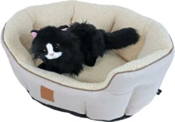 Boony EST. 1941 Mand Highland Sand -Exporteren AvoDierenRuiter winkel 0212332 met kat