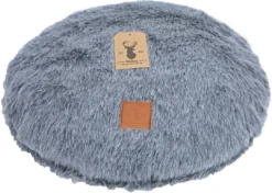 Boony Est. 1941 Ligkussen Rond Badger Grey 45 Cm