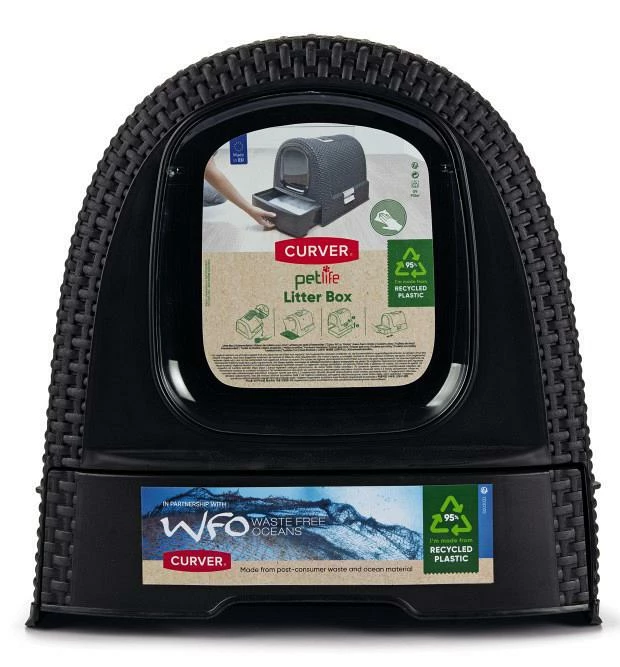 Curver Kattenbak Antraciet 3 Curver Kattenbak Antraciet - Afbeelding 3