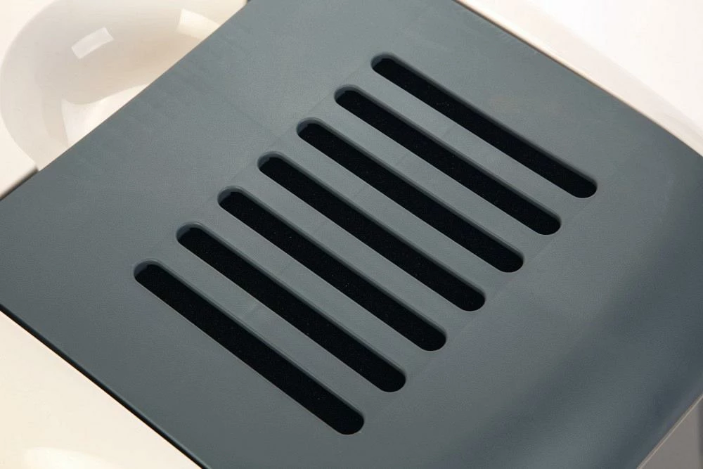 Savic Kattenbak Nestor Blauw/wit 3 Savic Kattenbak Nestor Blauw/wit - Afbeelding 3