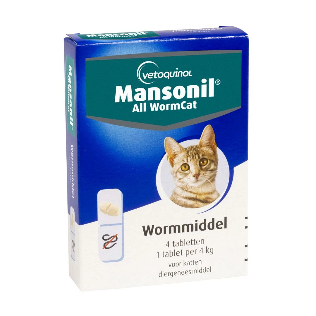 Mansonil All Worm Tabletten Kat 4 St 1 Mansonil All Worm Tabletten Kat 4 St