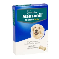 Mansonil All Worm Tabletten Hond 2 St