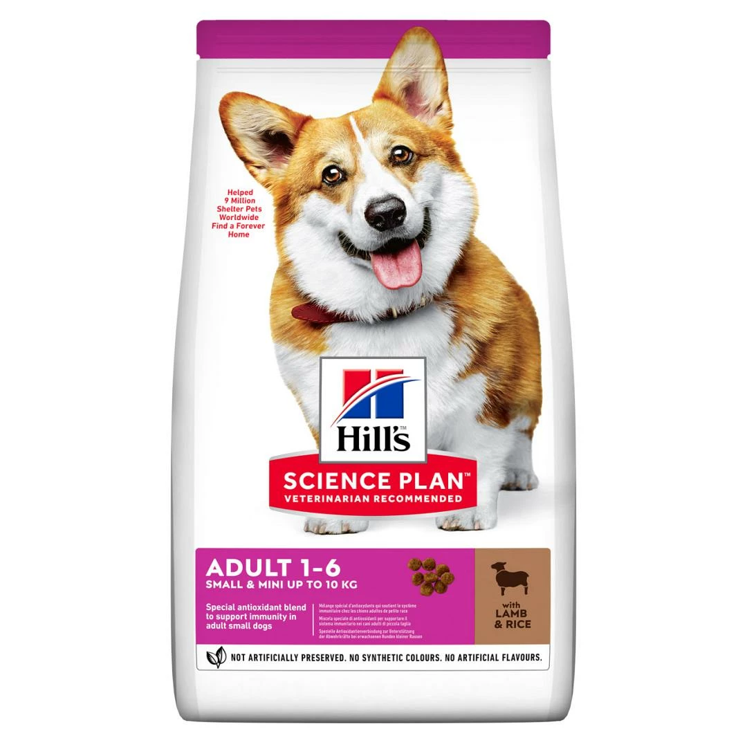 Hill's Science Plan Adult Small & Mini Lam & Rijst 6 Kg 1 Hill's Science Plan Adult Small & Mini Lam & Rijst 6 Kg