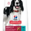 Hill's Science Plan Adult Medium Tonijn & Rijst 2,5 Kg
