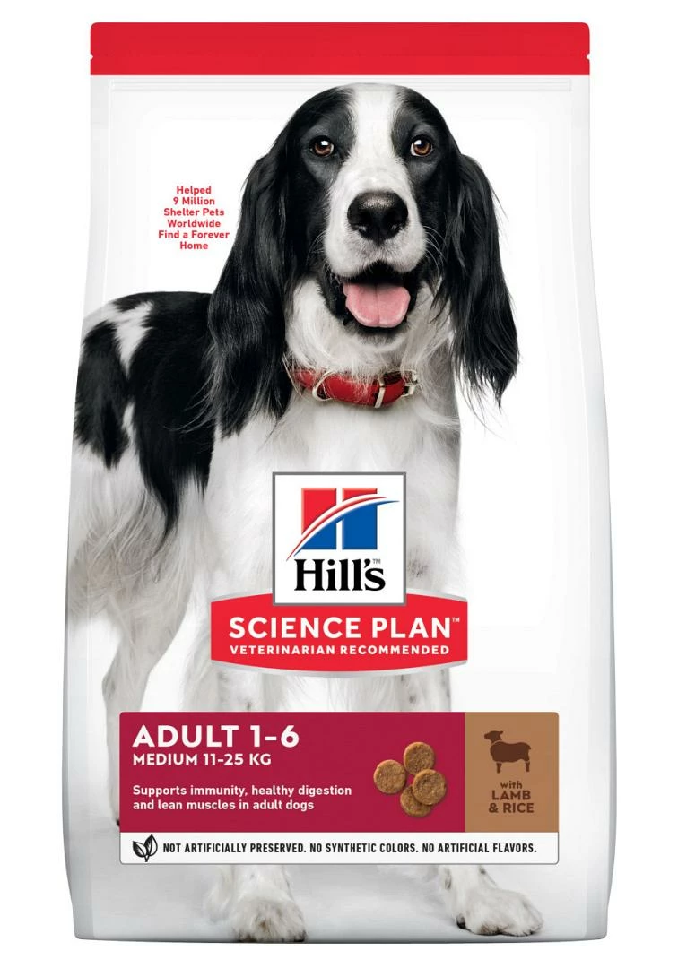 Hill's Science Plan Adult Medium Lam & Rijst 12 Kg 1 Hill's Science Plan Adult Medium Lam & Rijst 12 Kg