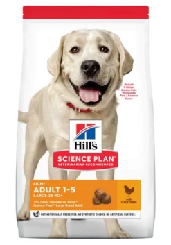 Hill's Science Plan Adult Light Large Breed Kip 18 Kg