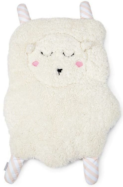 Beeztees Puppy Vloerkussen Shaggy Wit 1 Beeztees Puppy Vloerkussen Shaggy Wit