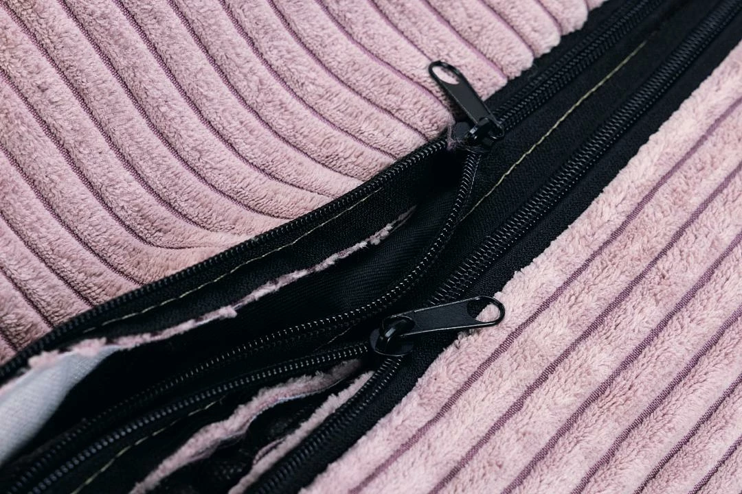 Designed By Lotte Hondenmand Ribbed Roze 4 Designed By Lotte Hondenmand Ribbed Roze - Afbeelding 4