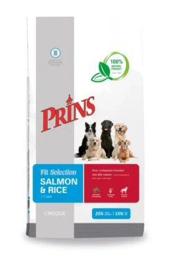 Prins Hondenvoer Fit Selection Salmon & Rice 2 Kg