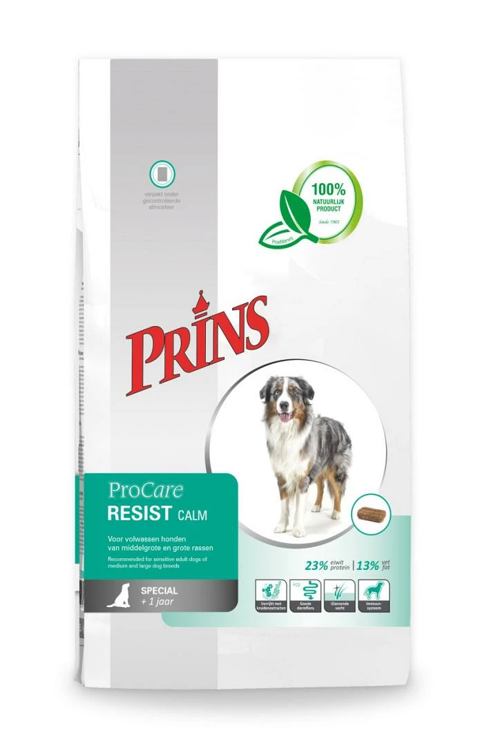 Prins Hondenvoer Procare Resist Calm 7,5 Kg 1 Prins Hondenvoer Procare Resist Calm 7,5 Kg