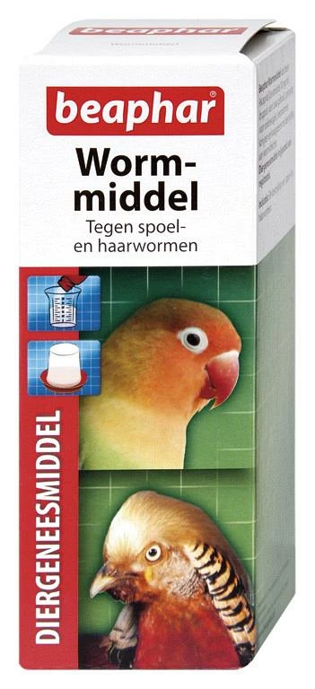 Beaphar Wormmiddel Vogel/knager 100 Ml 1 Beaphar Wormmiddel Vogel/knager 100 Ml