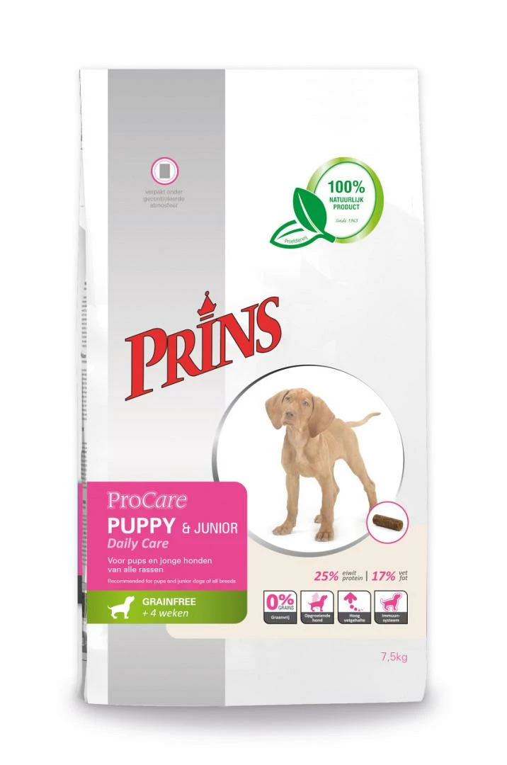 Prins Hondenvoer ProCare Grainfree Puppy Daily Care 7,5 Kg 1 Prins Hondenvoer ProCare Grainfree Puppy Daily Care 7,5 Kg