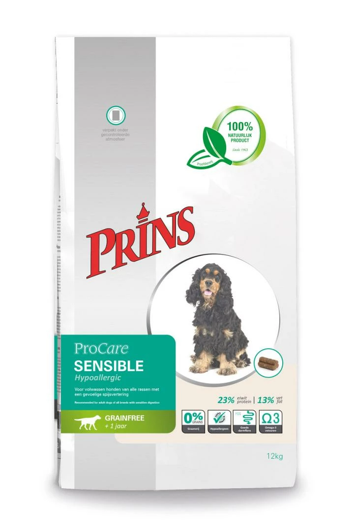 Prins Hondenvoer ProCare Grainfree Sensible 3 Kg 1 Prins Hondenvoer ProCare Grainfree Sensible 3 Kg