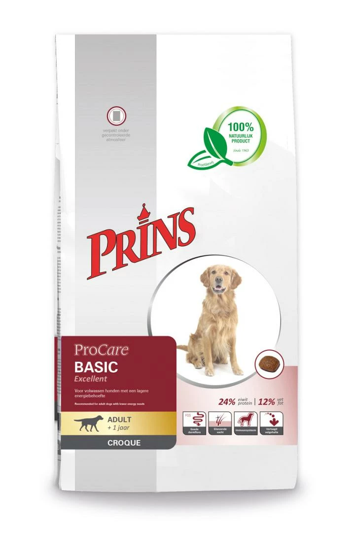 Prins Hondenvoer ProCare Croque Basic Excellent 2 Kg 1 Prins Hondenvoer ProCare Croque Basic Excellent 2 Kg