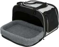 TRIXIE Woon- En Transporttas Hond Valery Zwart/Grijs 7 TRIXIE Woon- En Transporttas Hond Valery Zwart/Grijs -Exporteren AvoDierenRuiter winkel 266022 PHO PRO CLIP 28901 4