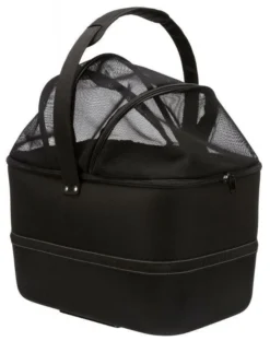 TRIXIE Fietsmand Voor Aan Het Stuur Zwart