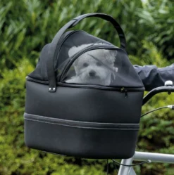 TRIXIE Fietsmand Voor Aan Het Stuur Zwart -Exporteren AvoDierenRuiter winkel 4011905131085 3