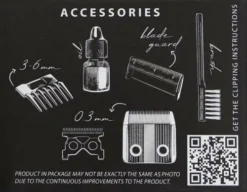 Moser Trimmer REX Mini 5 Moser Trimmer REX Mini -Exporteren AvoDierenRuiter winkel 4015110034933 onderkant LR