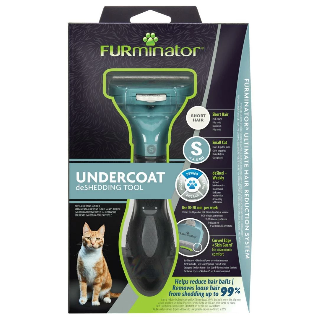 FURminator Undercoat Kat Korthaar S 2 FURminator Undercoat Kat Korthaar S - Afbeelding 2
