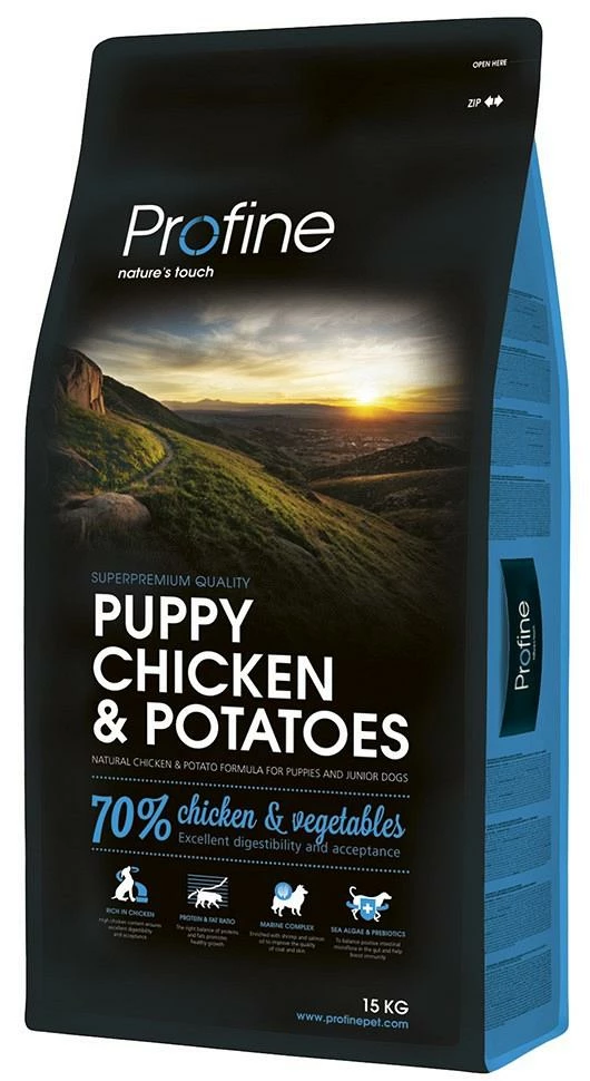 Profine Hondenvoer Puppy Chicken & Potatoes 15 Kg 1 Profine Hondenvoer Puppy Chicken & Potatoes 15 Kg
