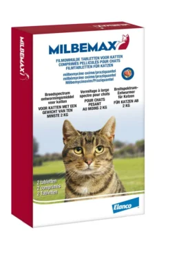 Milbemax Tabletten Kat 2 - 8 Kg 2 St