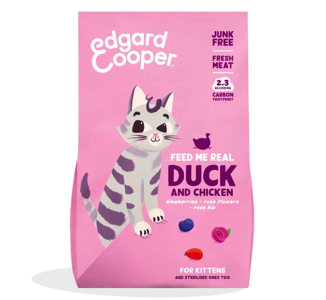 Edgard & Cooper Kattenvoer Kitten Eend En Kip 2 Kg 1 Edgard & Cooper Kattenvoer Kitten Eend En Kip 2 Kg