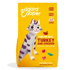 Edgard & Cooper Kattenvoer Adult Kalkoen En Kip 2 Kg