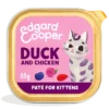 Edgard & Cooper Kattenvoer Kitten Eend & Kip Paté 85 Gr