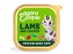Edgard & Cooper Kattenvoer Adult Lam & Kip Paté 85 Gr