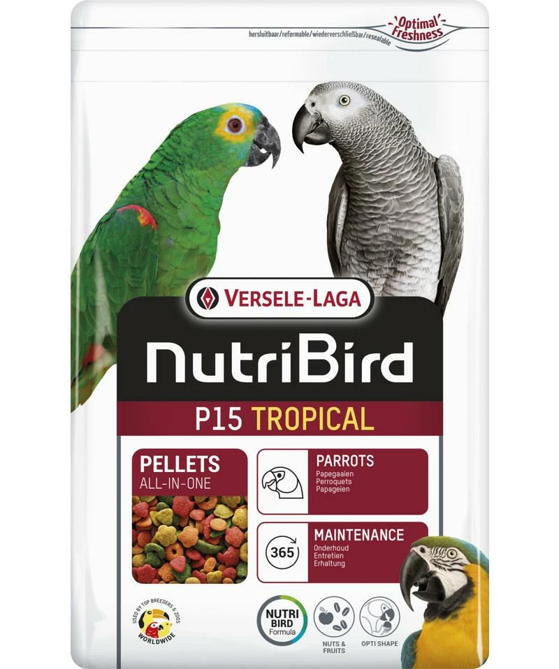 Versele-Laga NutriBird P15 Tropical 3 Kg 1 Versele-Laga NutriBird P15 Tropical 3 Kg