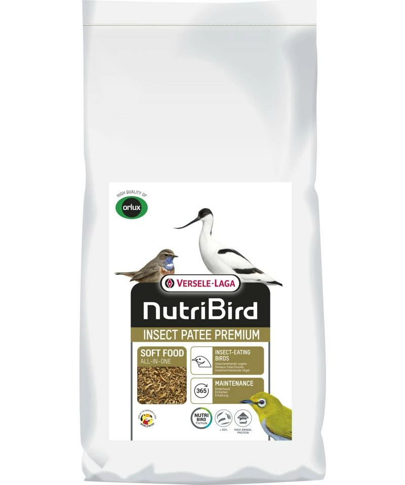 Versele-Laga NutriBird Insect Patee Premium 10 Kg 1 Versele-Laga NutriBird Insect Patee Premium 10 Kg