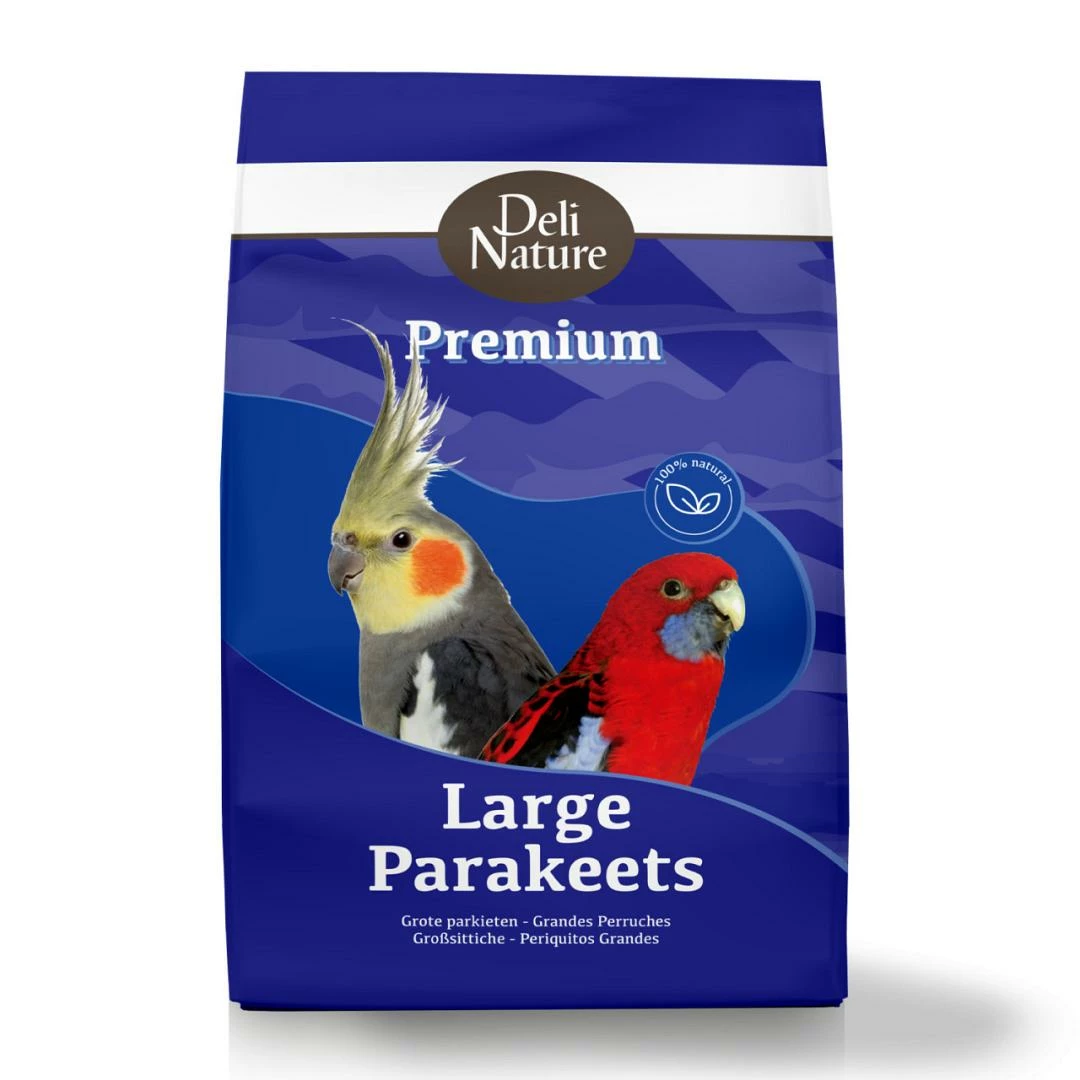 Deli Nature Premium Grote Parkiet 4 Kg 1 Deli Nature Premium Grote Parkiet 4 Kg