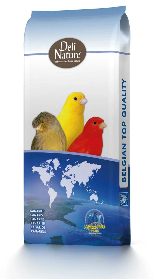 Deli Nature Kanarie Kweek Met Witte Perilla Nr. 54 - 20 Kg 1 Deli Nature Kanarie Kweek Met Witte Perilla Nr. 54 - 20 Kg