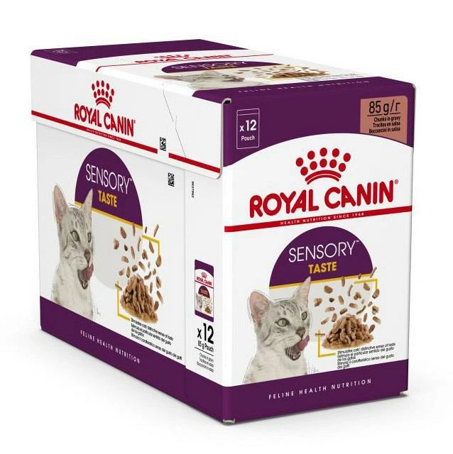 Royal Canin Kattenvoer Sensory Taste In Gravy 12 X 85 Gr 1 Royal Canin Kattenvoer Sensory Taste In Gravy 12 X 85 Gr