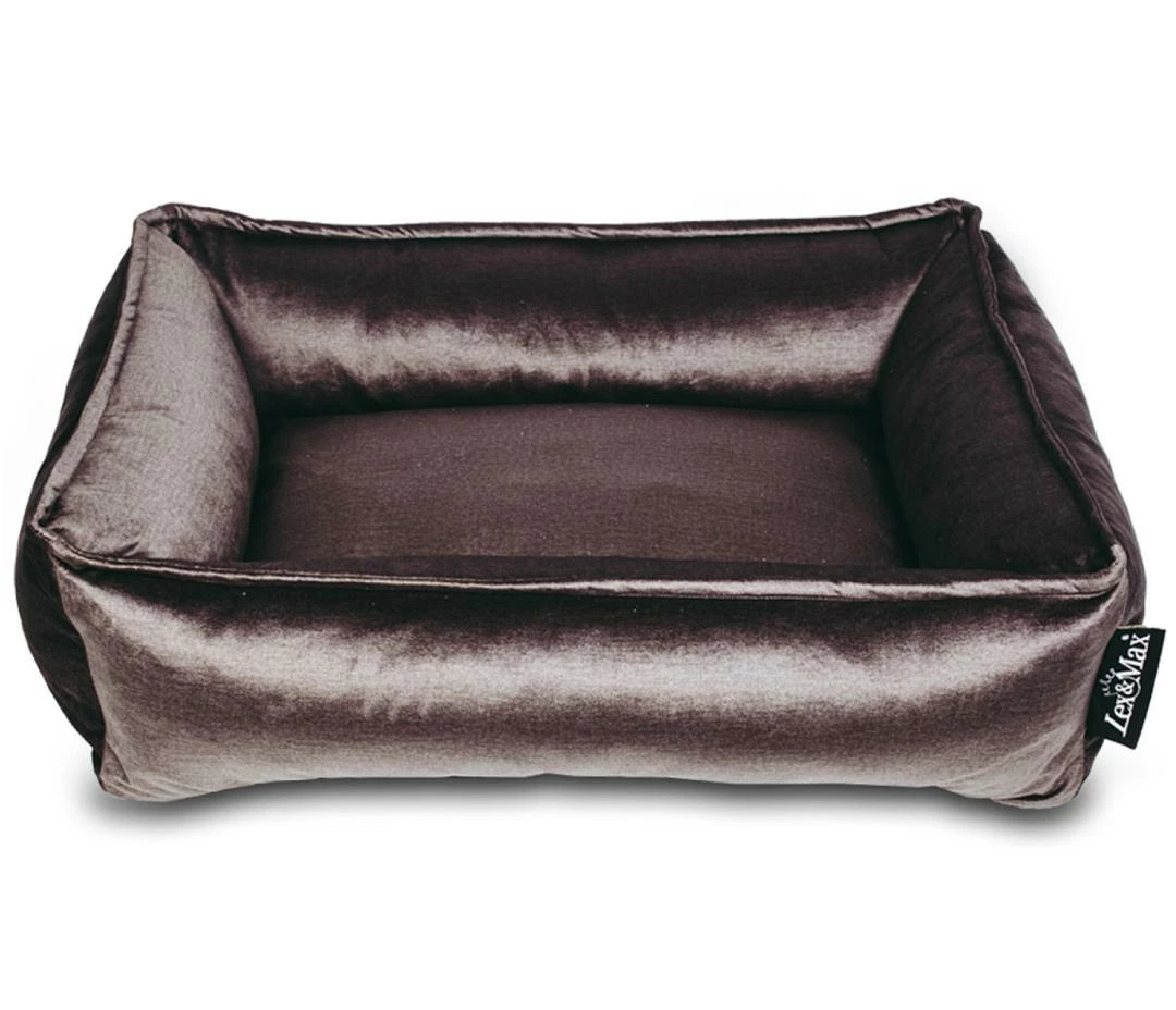 Lex & Max Hondenmand Amsterdam Taupe 1 Lex & Max Hondenmand Amsterdam Taupe