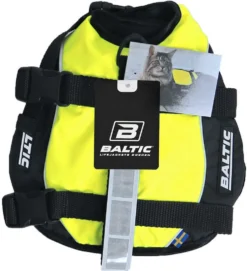 Baltic Kattenzwemvest Maja Geel/Zwart 5 Baltic Kattenzwemvest Maja Geel/Zwart -Exporteren AvoDierenRuiter winkel 7392715047313