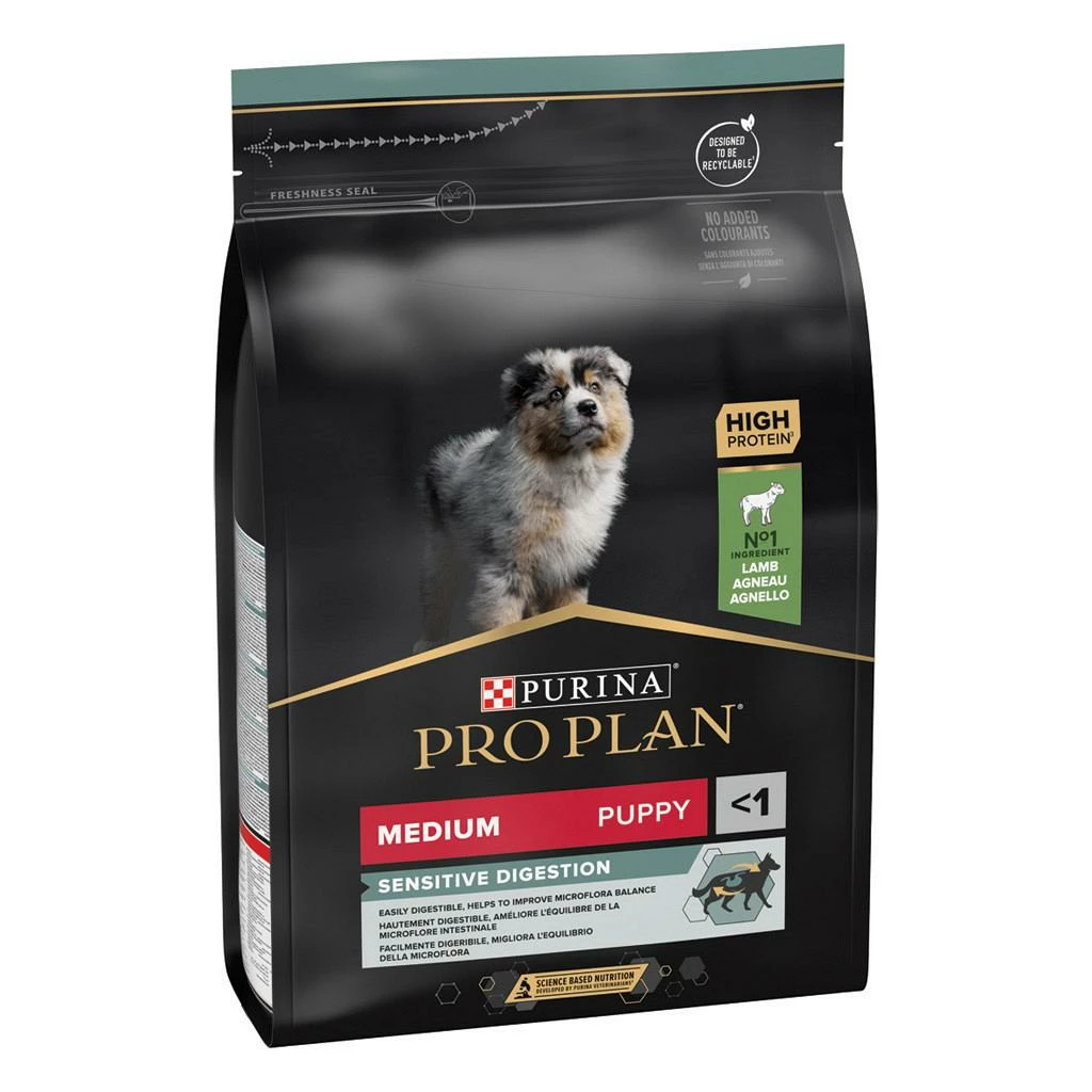 Pro Plan Medium Puppy Sensitive Digestion Lam 3 Kg 1 Pro Plan Medium Puppy Sensitive Digestion Lam 3 Kg