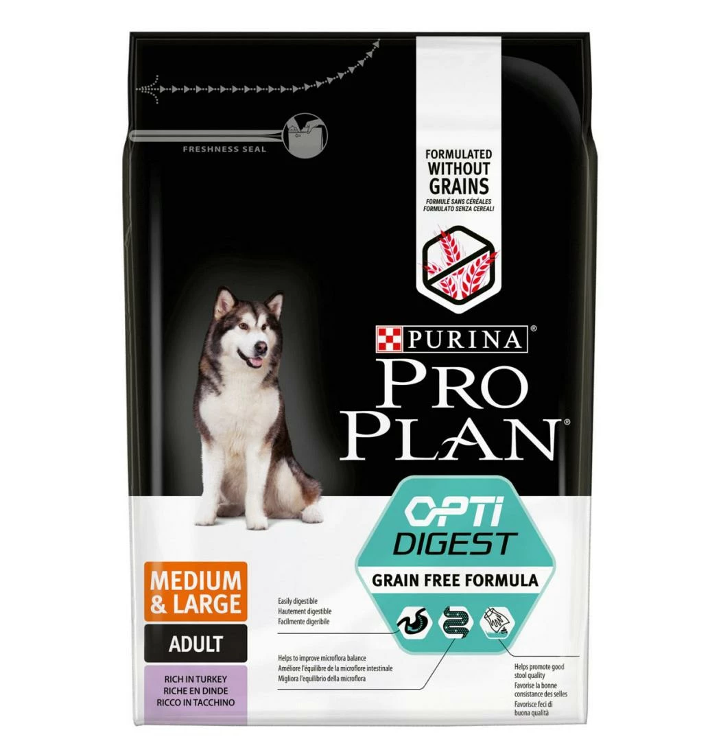 Pro Plan Medium & Large Adult Sensitive Digestion Kalkoen 2,5 Kg 1 Pro Plan Medium & Large Adult Sensitive Digestion Kalkoen 2,5 Kg