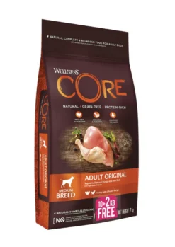 Wellness CORE Hondenvoer Original 10 + 2 Kg