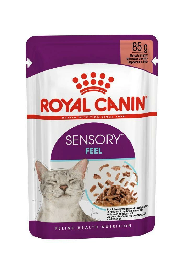 Royal Canin Kattenvoer Sensory Feel In Gravy 12 X 85 Gr 2 Royal Canin Kattenvoer Sensory Feel In Gravy 12 X 85 Gr - Afbeelding 2