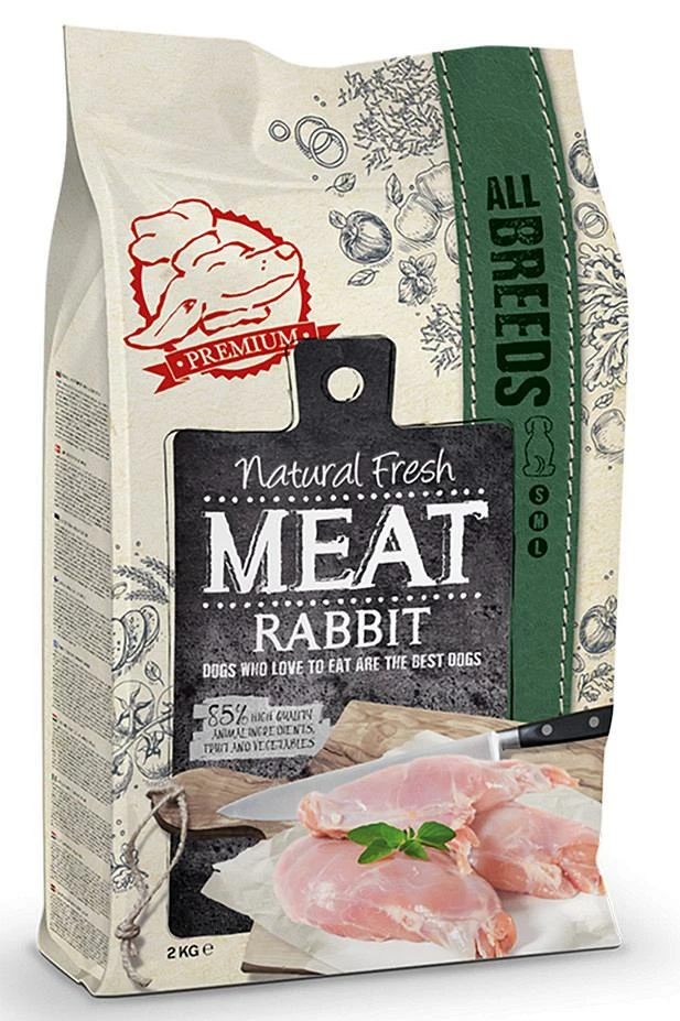 Natural Fresh MEAT Hondenvoer Adult Rabbit 12 Kg 1 Natural Fresh MEAT Hondenvoer Adult Rabbit 12 Kg