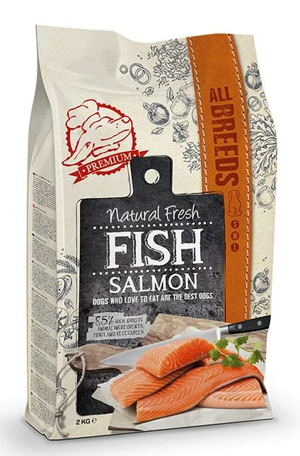 Natural Fresh FISH Hondenvoer Adult Salmon 2 Kg 1 Natural Fresh FISH Hondenvoer Adult Salmon 2 Kg