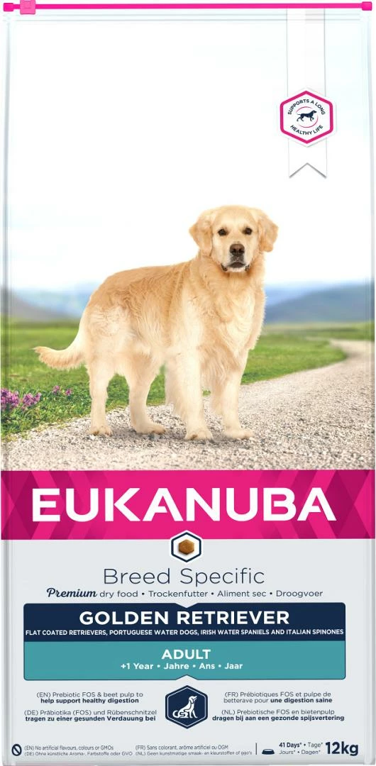 Eukanuba Hondenvoer Golden Retriever Adult 12 Kg 1 Eukanuba Hondenvoer Golden Retriever Adult 12 Kg