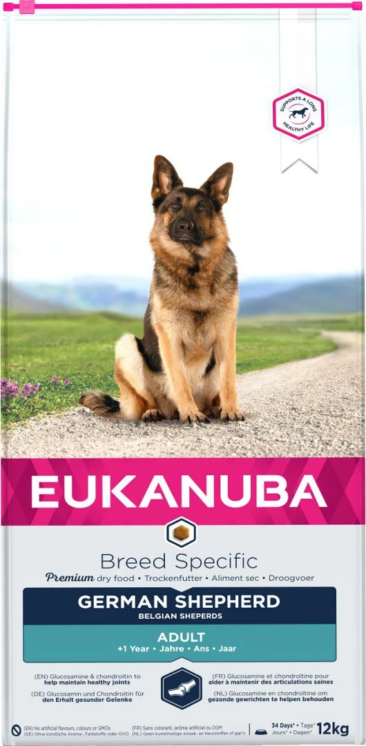 Eukanuba Hondenvoer German Shepherd Adult 12 Kg 1 Eukanuba Hondenvoer German Shepherd Adult 12 Kg