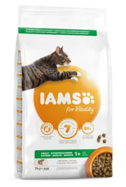 IAMS Kattenvoer Adult Zalm 3 Kg