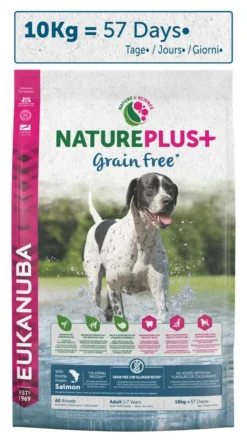 Eukanuba NaturePlus+ Adult All Breeds Grainfree Salmon 10 Kg