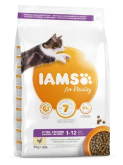 IAMS Kattenvoer Kitten Chicken 3 Kg